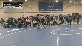 215 lbs 3rd Place - Fey Aquino, Farmington vs Michael Mordecai, Amity