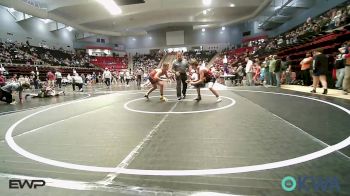 130 lbs Rr Rnd 1 - Wyatt Autrey, Locust Grove Youth Wrestling vs Travis Dupire, Eufaula Ironheads Wrestling Club