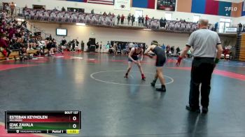 138 lbs Cons. Round 2 - Esteban Keymolen, Hillsboro vs Izak Zavala, Hillsboro