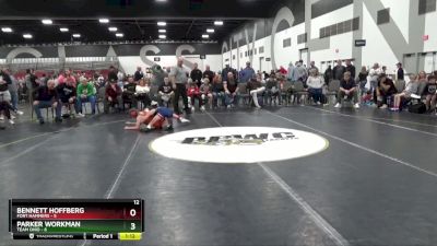 90 lbs Round 1 (8 Team) - Bennett Hoffberg, Fort Hammers vs Parker Workman, Team Ohio