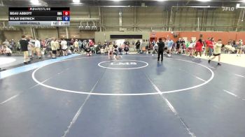 43 kg Semifinal - Beau Abbott, Roundtree Wrestling Academy 1 - HSE vs Silas Dietrich, Steller Trained Embo - HSE