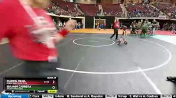 48 lbs Champ. Round 1 - Martin Mejia, Rebel Wrestling Club vs Ibrahim Cabrera, Kaizen Wrestling