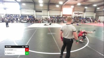 74 lbs Semifinal - Brighton Crandell, Mogollon vs Royce Sellers, Grindhouse WC