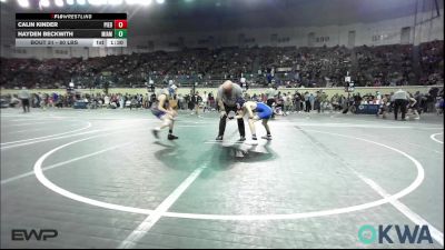 80 lbs Round Of 16 - Calin Kinder, Piedmont vs Hayden Beckwith, Miami