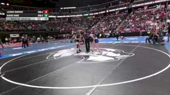 G135-5A Champ. Round 1 - Katie King, Pine Creek Girls vs Laken Sisson, Palmer Ridge Girls