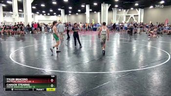 120 lbs Round 3 (6 Team) - Tyler Bracero, Dog Pound Wrestling Club vs Carson Stearns, Foxfire Wrestling Club RED