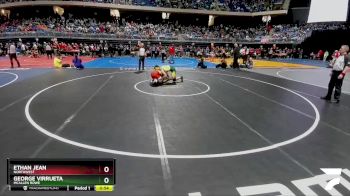 5A 175 lbs Cons. Round 1 - George Virrueta, McAllen Rowe vs Ethan Jean, Northwest