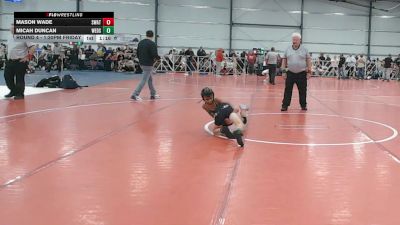 68 lbs Round 4 - 1:30pm Friday - Mason Wade, Michigan S.W.A.T vs Micah Duncan, Westshore D.S.