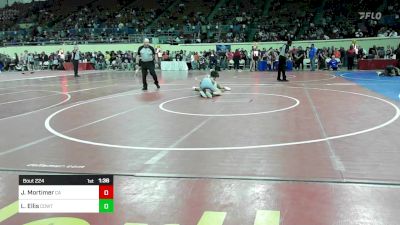 118 lbs Quarterfinal - Jackson Mortimer, Carl Albert vs Legend Ellis, CowTown Elite