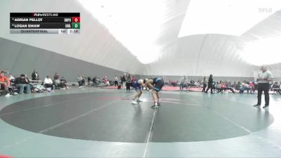 165 lbs Quarterfinal - Adrian Pellot, Unattached - Purdue vs Logan Swaw, Unattached Illinois