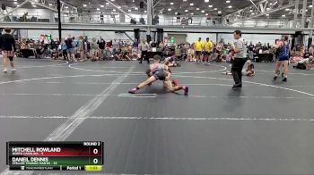 120 lbs Round 2 (6 Team) - Mitchell Rowland, North Carolina vs Daneil Dennis, Steller Trained Mantis