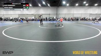 64 lbs Rr Rnd 5 - Jace Fennessey, Untouchables 12u PURPLE vs Adam Henry, OK Elite 12U 1
