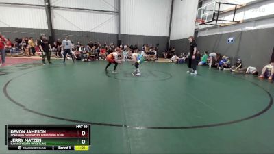 61 lbs Round 1 - Devon Jameson, Sons And Daughters Wrestling Club vs Jerry Matzen, Ilwaco Youth Wrestling