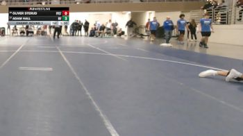 172 Championship Bracket Champ. Round 1 - Adam Hall, Mounds View vs Oliver Sterud, Pipestone