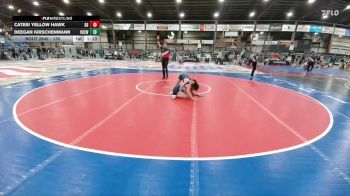 130 lbs Semifinal - Deegan Kirschenmann, Valley City Express Wrestling vs Cateri Yellow Hawk, Sully Buttes
