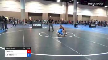 86 kg Quarterfinal - Colton Bell, Central Florida Wrestling Academy @LHP (Lake Highland Prep) vs Colbin Gadbois-Cates, Maine Trappers