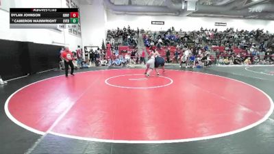 285 lbs Quarterfinal - Cameron Wainwright, Overland vs Dylan Johnson, Kearney