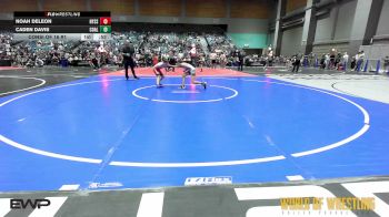 85 lbs Consi Of 16 #1 - Noah DeLeon, Nyssa vs Caden Davis, Coalinga Roughnecks