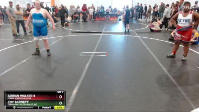 Round 3 - Adrian Walker Ii, Cobra Wrestling Club vs Coy Barnett, Tomahawk Youth Wrestling