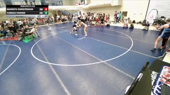 130 lbs Round 1 - Farrah Parker, Carbon Wrestling Club vs Madisyn Christenson, Ravage Wrestling Club