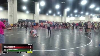 126 lbs Finals (2 Team) - Jackson Rush, Team Nauman Pink vs Tyler Woodring, SD Blue