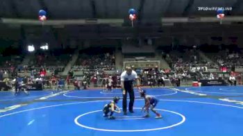 49 lbs Consolation - Myles Mcginnis-lard, Hard Drive WC vs Keb Deppen, Lions Wrestling Academy