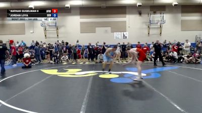 144 lbs 1st Place Match - Nathan Gugelman II, American Falls Wrestling Club vs Jordan Loya, East Idaho Elite Wrestling Club