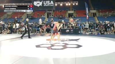 132 lbs Cons. Sub-rd Of 64 - Cooper Howell, Colorado vs Lukah Zherka, Florida