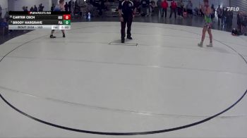 163 lbs Champ. Round 1 - Brody Hargrave, Plattsmouth vs Carter Cech, Nebraska