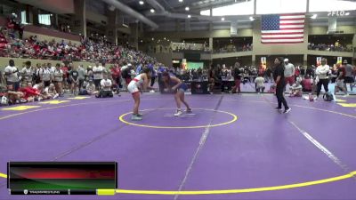 124 lbs Champ. Round 1 - Ava Heard, TX vs Lakyn Farrington, OK