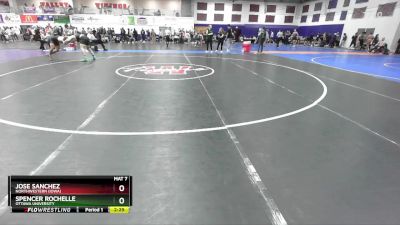 184 lbs Cons. Round 2 - Spencer Rochelle, Ottawa University vs Jose Sanchez, Northwestern (Iowa)