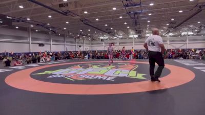 90 lbs Round 1 - Brooklyn Stauffer, Midwest Extreme Wrestling vs Maxine Kremski, Unattached