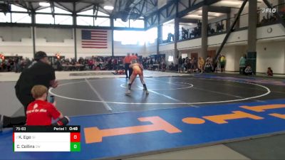 75-83 lbs Round 2 - Kendra Ege, ISI vs Chloe Collins, Olympia Wrestling