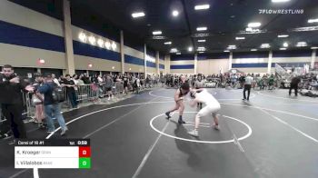 175 lbs Consi Of 16 #1 - Keagen Kroeger, Granite WC vs Isaac Villalobos, Bakersfield Drillers Wrestling