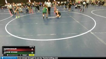 152 lbs Cons. Round 3 - Kammie Schanz, KS vs Alison Busler, WI