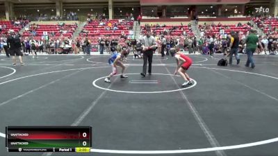 75 lbs Cons. Round 3 - Shayla Wolters, Riverdale Ridge vs Ransym Nussbaum, Plainville Kids Wrestling Club