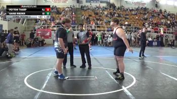 287 lbs Cons. Round 3 - Peyton Tharp, Pleasant vs Gaige Rieder, Cambridge