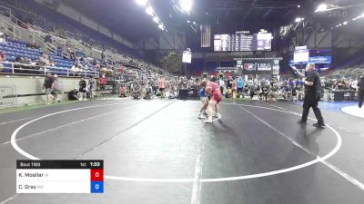 152 lbs Rnd Of 32 - Keaton Moeller, Iowa vs Colby Gray, Missouri