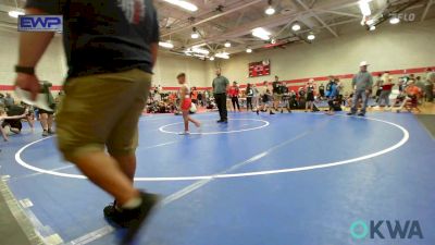 100 lbs Rr Rnd 3 - Ej Turner Jr, NORTH DESOTO WRESTLING ACADEMY vs Damian Barbosa, Mojo Mulisha 12U