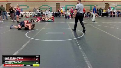 130 lbs Round 4 (6 Team) - Anthony Ramsay, Lions Den vs Jake Stubblefield, Virginia Patriots