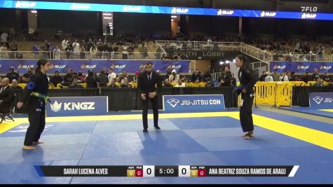 Ana Beatriz Souza Ramos De Arauj vs Sarah Lucena Alves 2026 Pan Jiu Jitsu IBJJF Championship
