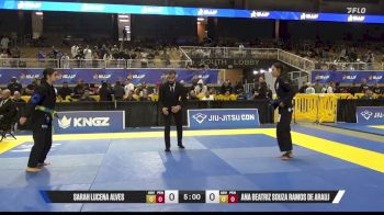 Ana Beatriz Souza Ramos De Arauj vs Sarah Lucena Alves 2026 Pan Jiu Jitsu IBJJF Championship