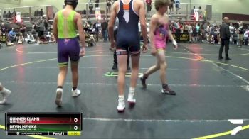 140 lbs Quarterfinals (8 Team) - Gunner Klahn, Team Illinois vs Devin Menika, Ragin Raisins WC