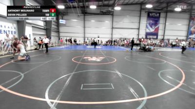 132 lbs Rr Rnd 1 - Anthony Molinaro, Triumph Black vs Devin Pellizzi, Vougars Wrestling