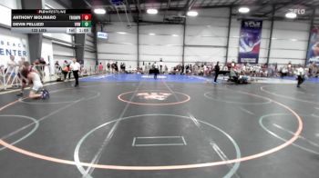 132 lbs Rr Rnd 1 - Anthony Molinaro, Triumph Black vs Devin Pellizzi, Vougars Wrestling