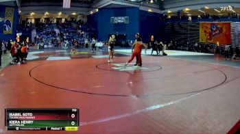 110 lbs Champ. Round 2 - Isabel Soto, Tucson High Magnot vs Kiera Henry, Gettysburg