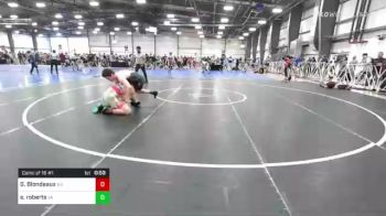 170 lbs Consi Of 16 #1 - Gavin Blondeaux, NV vs Ethan Roberts, VA