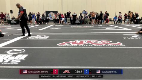 Shreevidya Rohini vs Madison Ural 2025 ADCC Orlando Open/Youth Trials