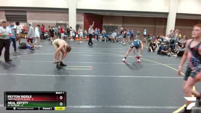 117 lbs Finals (2 Team) - Neal Krysty, KY Extreme vs Peyton Riddle, Team Palmetto Black