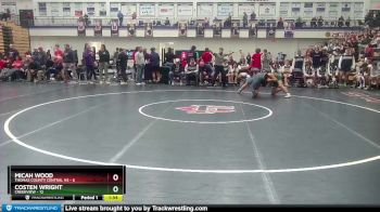 165 lbs 2nd Wrestleback (16 Team) - Costen Wright, Creekview vs Micah Wood, Thomas County Central HS